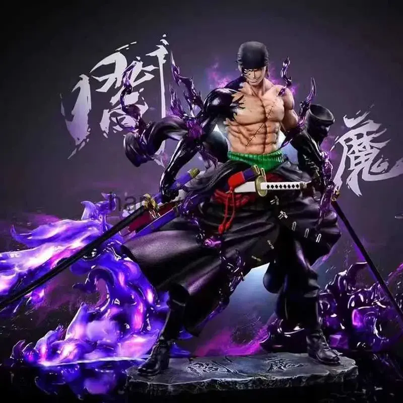Anime One Piece Figures GK Roronoa Zoro Action Figures Zoro Sky Painting Main 25cm PVC Model Collection